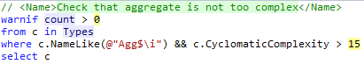 NDepend — Custom rule in CQLinq